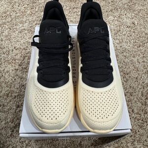 APL Men's Black and Cream Athletic Sneakers